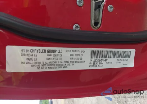 2014 Dodge Dart Sxt from USA, damaged, VIN 1C3CDFBBXED914652